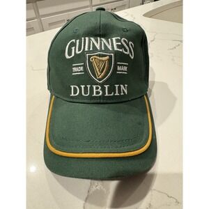 Guinness Storehouse Dublin Green Embroidered Hat 1759 Adjustable Baseball Cap